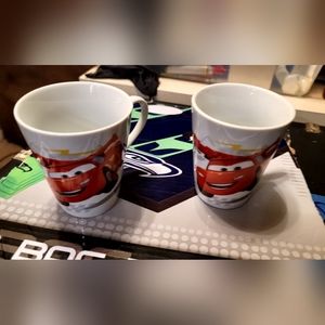 2 New Disney PIXARS Cars Mugs